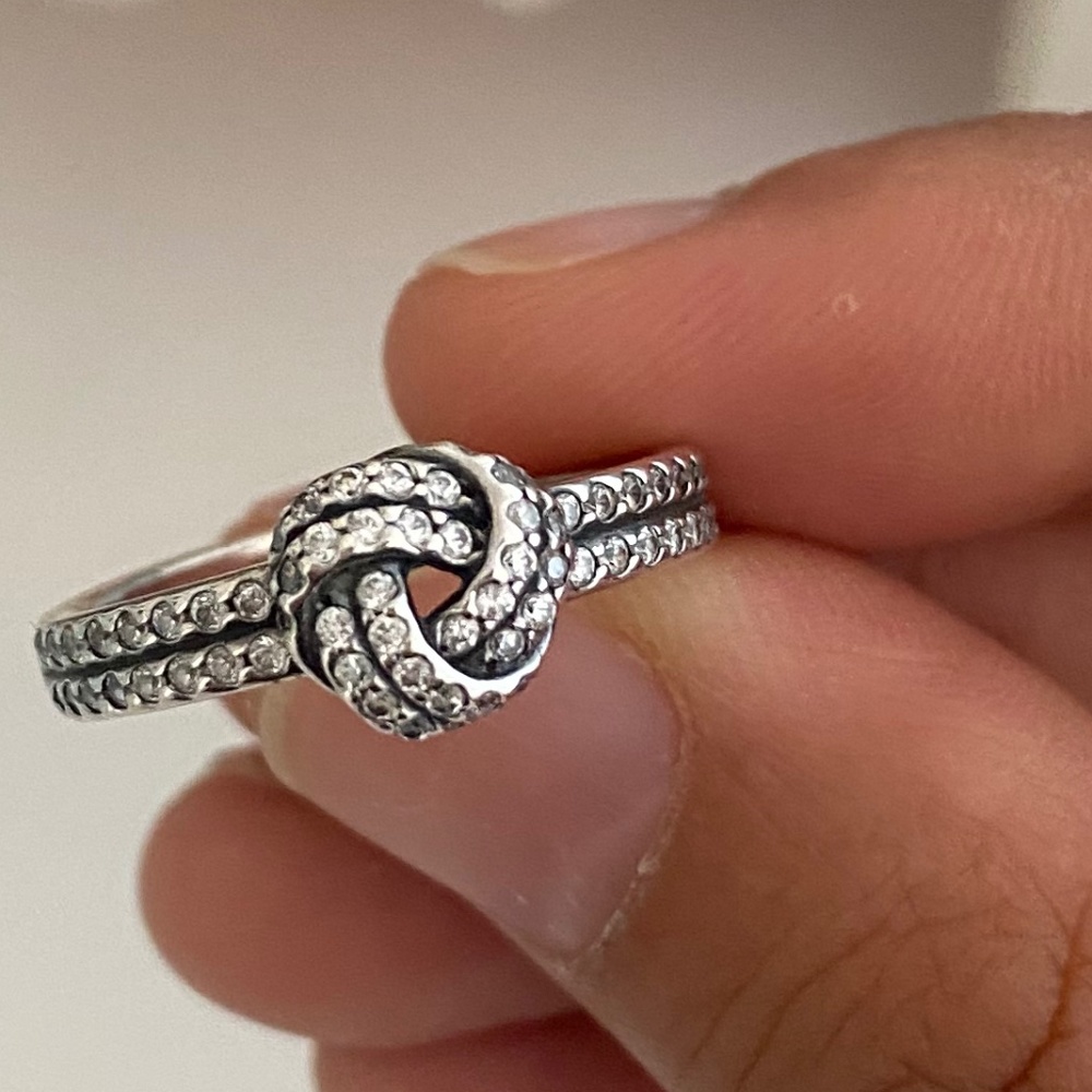Pandora Silver Knot Ring